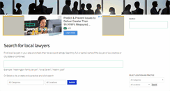 Desktop Screenshot of lawyerscanhelp.com